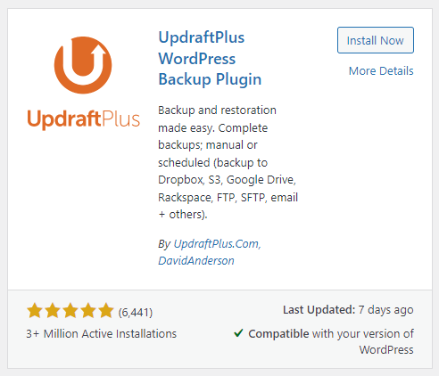 Modernizing Tech - Backup with Plugin 1