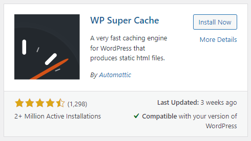 Modernizing Tech - Optimize WordPress with WP Super Cache